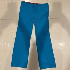 Dickies Unisex Scrub Pants- Small- Teal